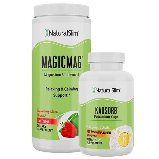 Dúo Dinámico (MagicMag® & Kadsorb®) | Magnesio y Potasio - NaturalSlim USA