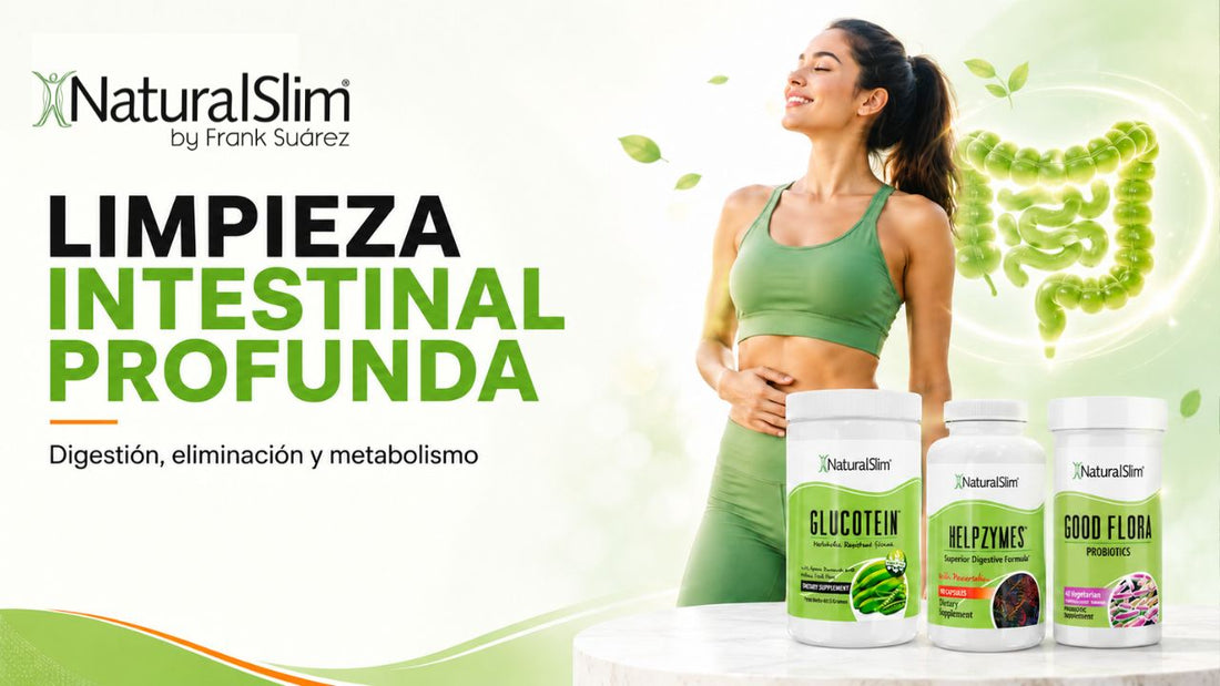 Limpieza intestinal profunda: cómo Frank Suárez relacionaba la digestión, la eliminación y el metabolismo - NaturalSlim USA