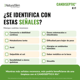Candiseptic® Kit - Limpieza de Hongo Candida Albicans (sin libro) | Envío GRATIS - NaturalSlim USA