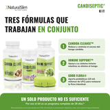 Candiseptic® Kit - Limpieza de Hongo Candida Albicans (sin libro) | Envío GRATIS - NaturalSlim USA