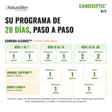 Candiseptic® Kit - Limpieza de Hongo Candida Albicans (sin libro) | Envío GRATIS - NaturalSlim USA