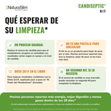Candiseptic Kit Limpieza de Hongo Candida Albicans | Envío Gratis Incluye Libro - NaturalSlim USA