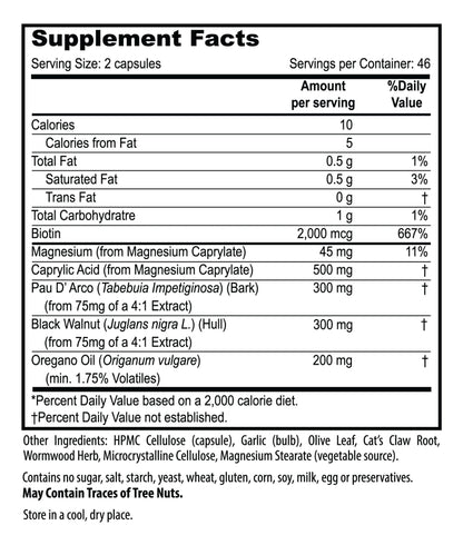 Candiseptic Kit Limpieza de Hongo Candida Albicans | Envío Gratis - NaturalSlim USA