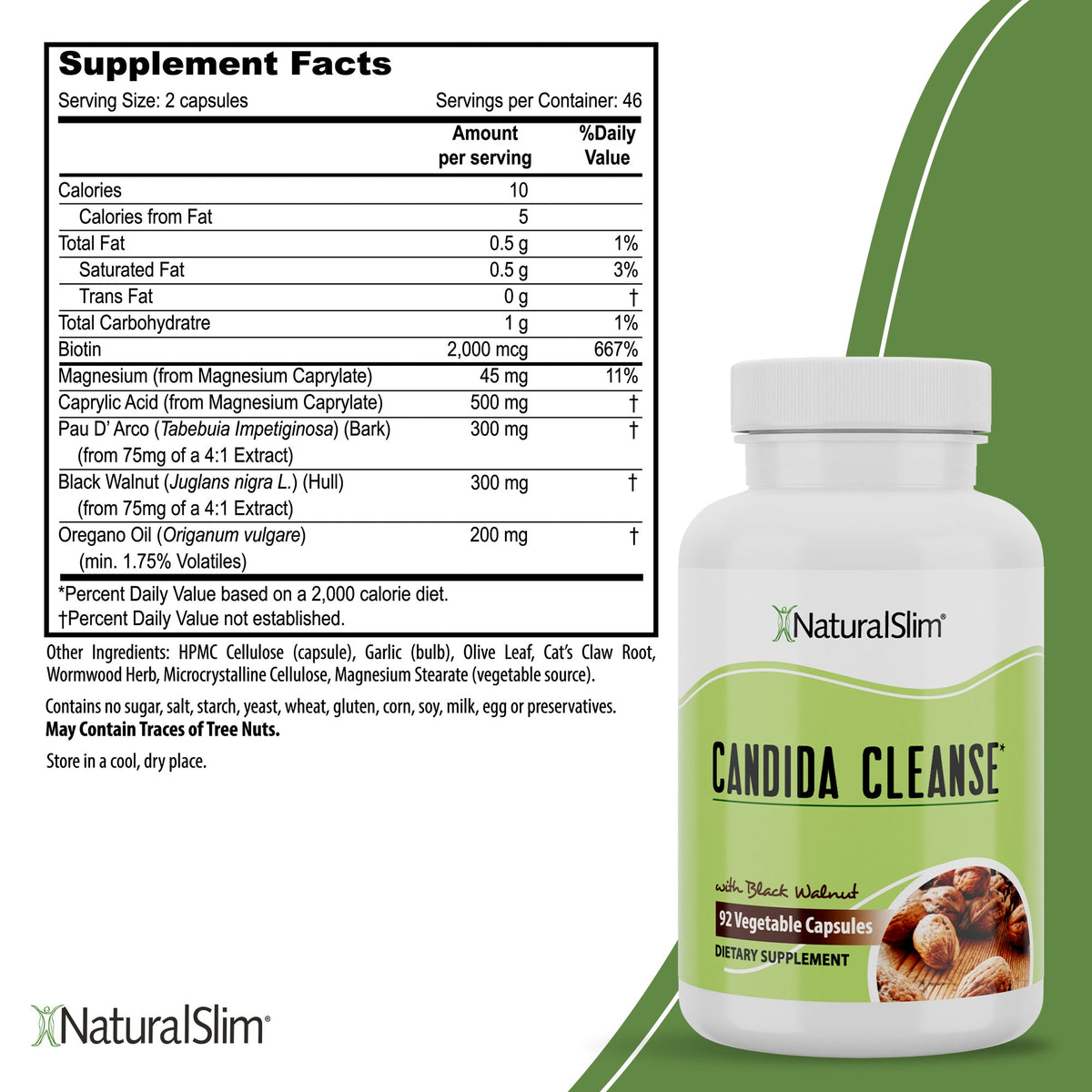 ¡Oferta Especial! 2 Candiseptic Kits - Limpieza de Hongo Candida Albicans y libro de Frank Suárez | Envío GRATIS - NaturalSlim USA