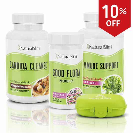 Candiseptic® Kit - Limpieza de Hongo Candida Albicans (sin libro) | Envío GRATIS - NaturalSlim USA