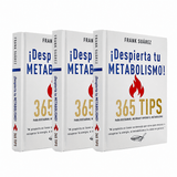 Pack Especial: 3 Libros de ¡Despierta tu Metabolismo! 365 Tips para Restaurar, Mejorar y Apoyar tu Metabolismo - El Regalo Perfecto para tu Bienestar - NaturalSlim USA