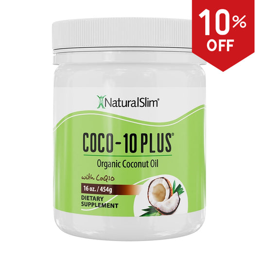Coco-10 Plus® | Aceite de Coco con CoQ10 - NaturalSlim USA