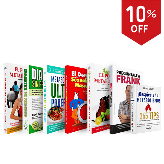 Colección de Libros de Frank Suárez | Envío Gratis - NaturalSlim USA