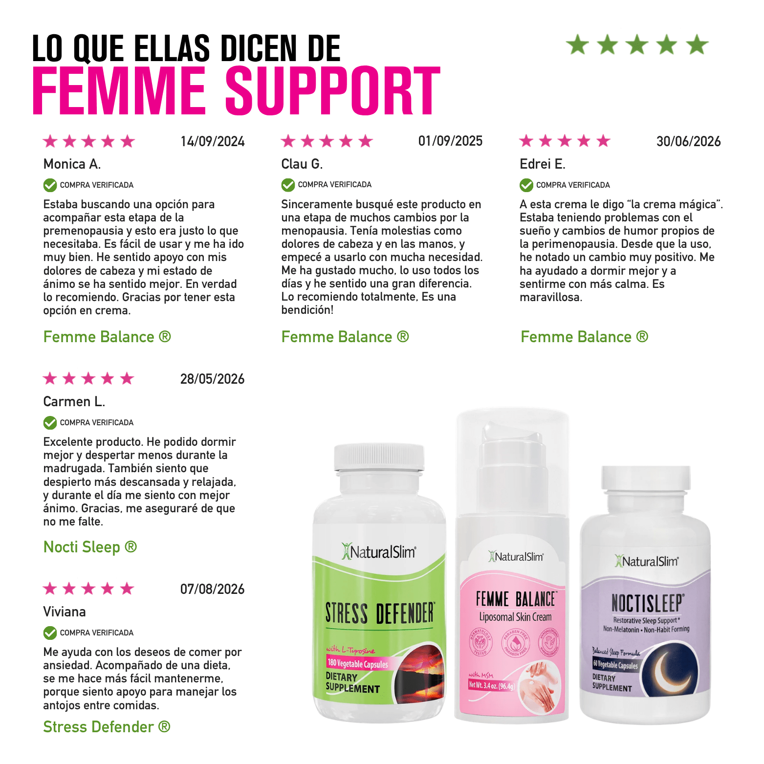 Femme Support - NaturalSlim USA