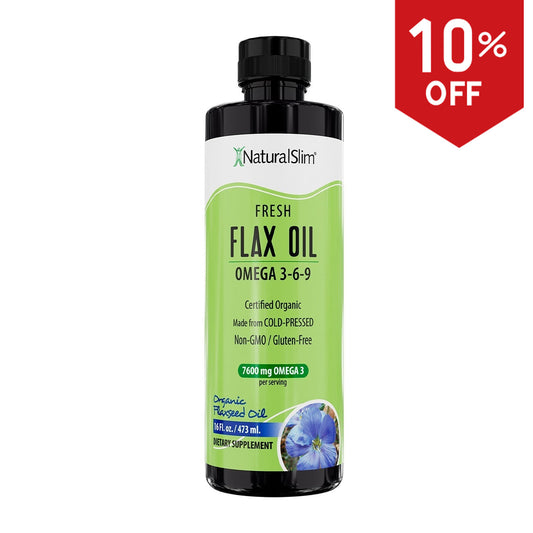 Flax Oil | Aceite de Lino (Omega 3-6-9) - NaturalSlim USA