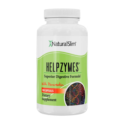 Combo de Apoyo Digestivo: 1 Glucotein + 1 Helpzymes + 1 Good Flora - NaturalSlim USA
