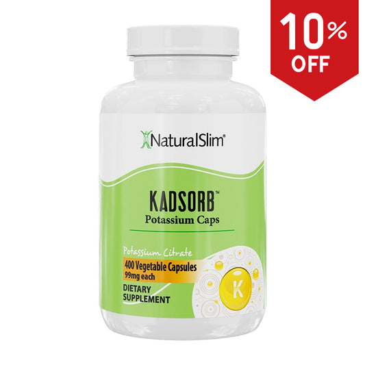 Kadsorb® Potassium | Citrato de Potasio - NaturalSlim USA