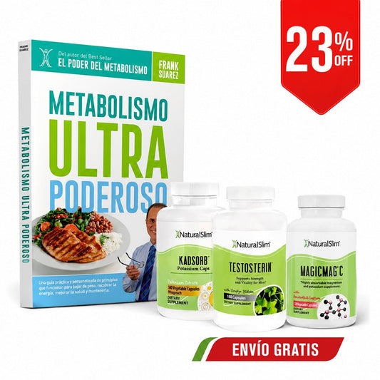 Kit Vitalidad, Fuerza y Sexualidad Masculina - NaturalSlim USA