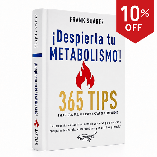 Libro ¡Despierta tu Metabolismo! 365 Tips para Restaurar, Mejorar y Apoyar el Metabolismo - NaturalSlim USA