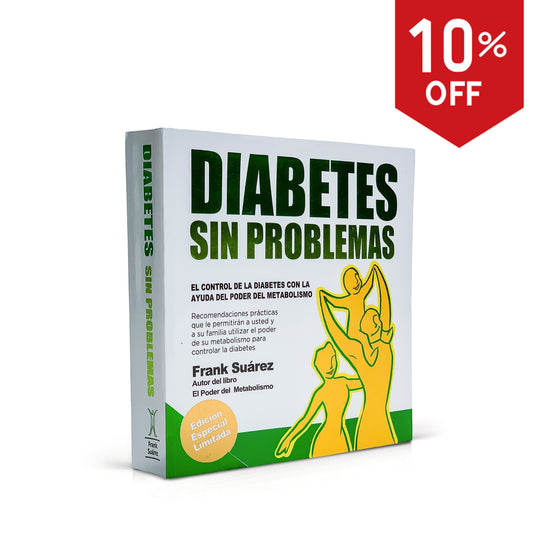Libro Diabetes Sin Problemas Version Profesional Limitada de Frank Suárez - NaturalSlim USA