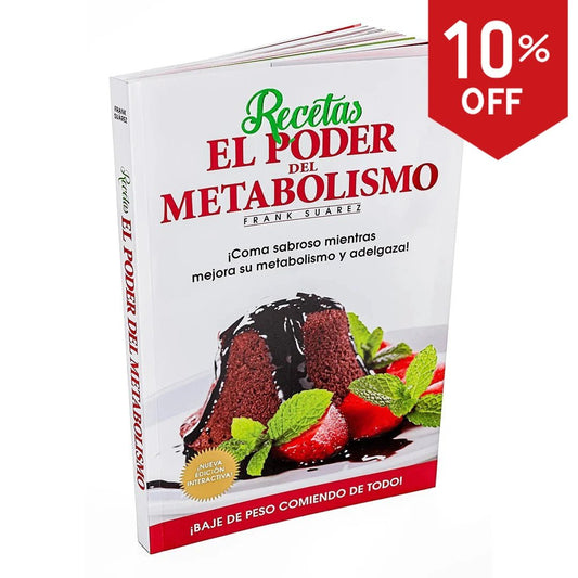 Libro Recetas El Poder del Metabolismo - Nueva Edición Interactiva - NaturalSlim USA