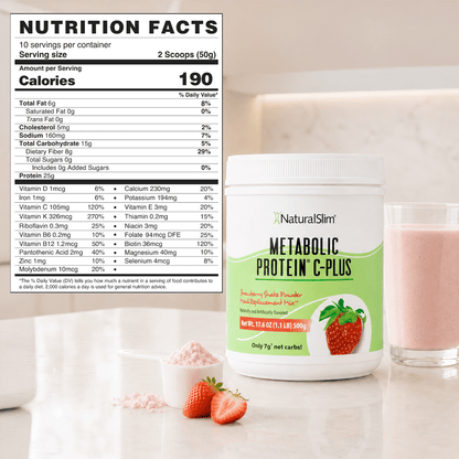 METABOLIC PROTEIN® C-PLUS FRESA - NaturalSlim USA