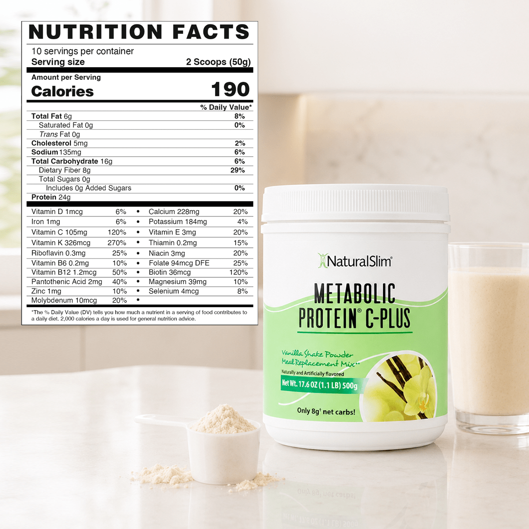 3 Metabolic Protein C-Plus™  | Envío GRATIS - NaturalSlim USA
