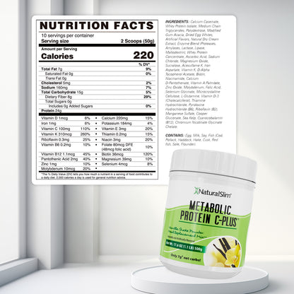 3 Metabolic Protein C - Plus™  | Envío GRATIS - NaturalSlim USA