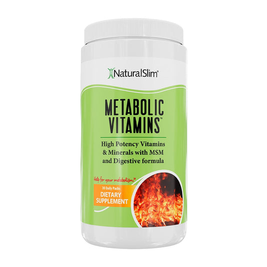 Metabolic Vitamins® | Vitaminas Potentes | Multivitaminas y Minerales, Complejo B con Niacina (B3) - NaturalSlim USA