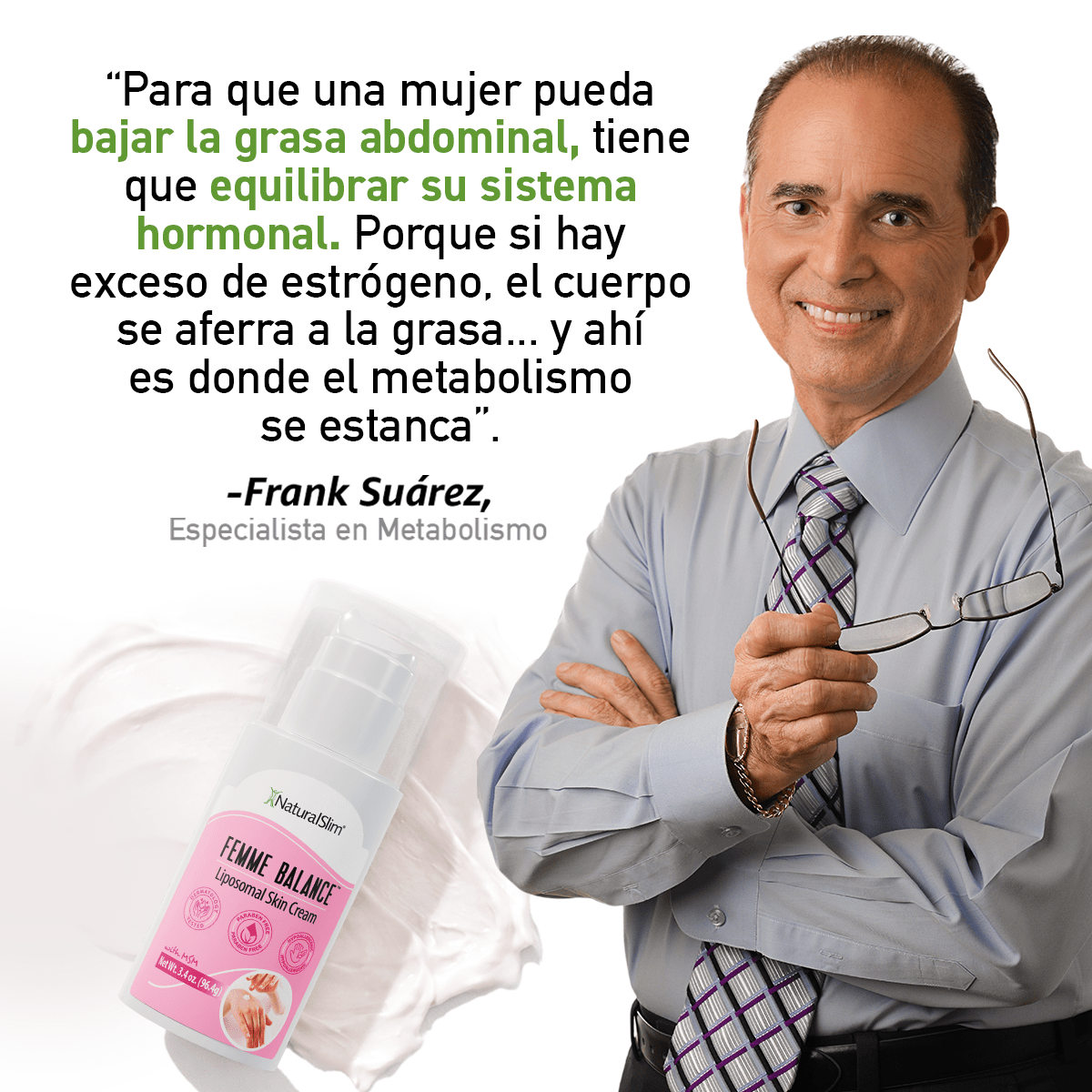 Femme Balance™ | Crema Liposomal Para la Piel - NaturalSlim USA