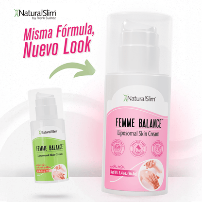 Femme Balance™ | Crema Liposomal Para la Piel - NaturalSlim USA