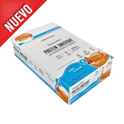 NaturalSlim® Protein Snackbar™ Salted Caramel | Barras de proteína - NaturalSlim USA