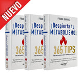 Pack Especial: 3 Libros de ¡Despierta tu Metabolismo! 365 Tips para Restaurar, Mejorar y Apoyar tu Metabolismo - El Regalo Perfecto para tu Bienestar - NaturalSlim USA
