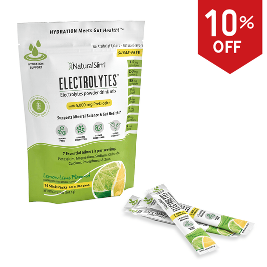 NaturalSlim Electrolytes™ Lemon-Lime - NaturalSlim USA