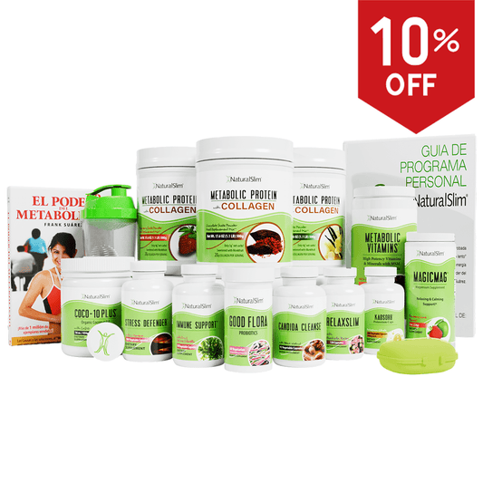 Programa Personal de NaturalSlim® (ESPAÑOL) | El Programa Completo Para Perder Grasa y Mejorar tu Metabolismo de Forma Saludable - NaturalSlim USA