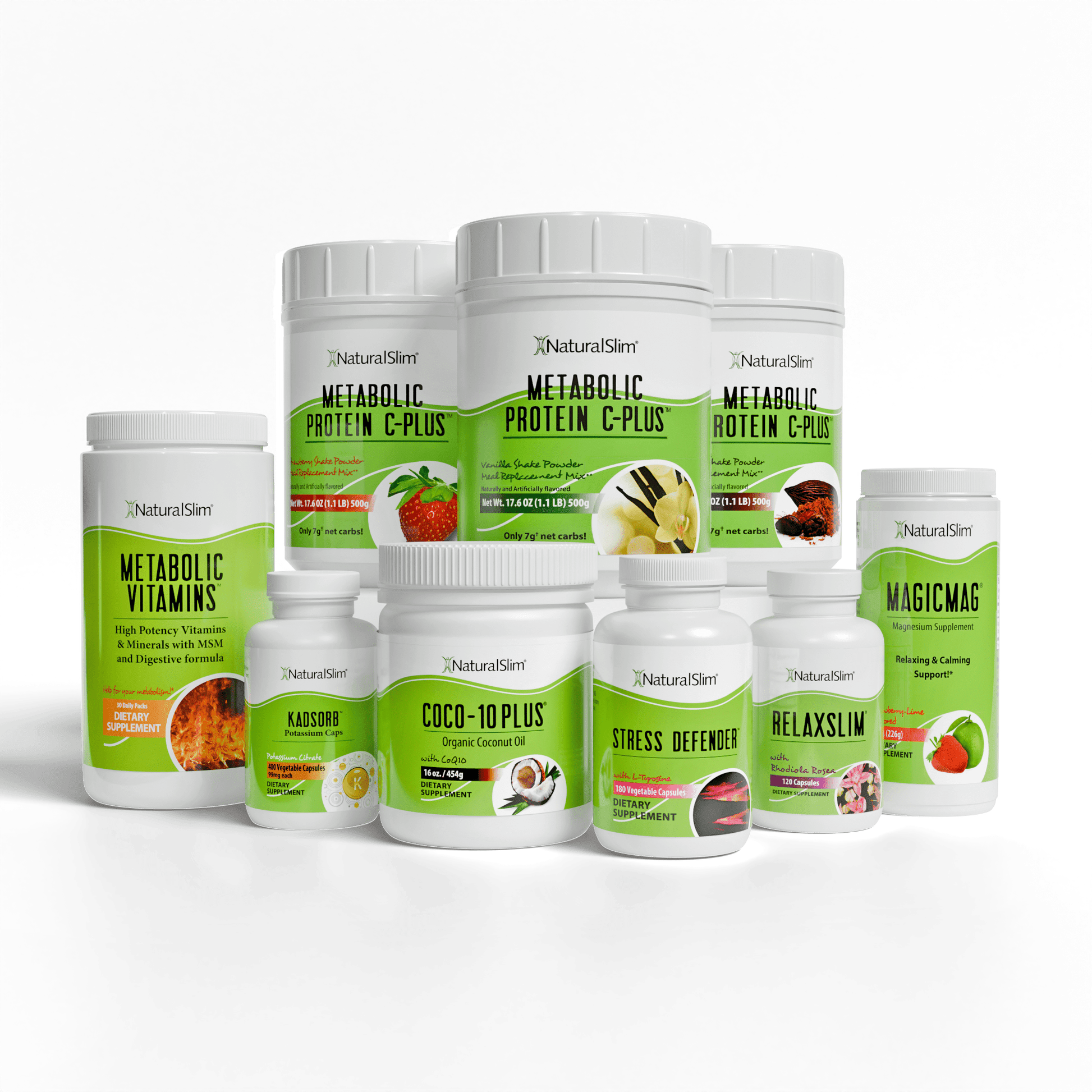 Kit Restock Energía & Metabolismo Natural - NaturalSlim USA