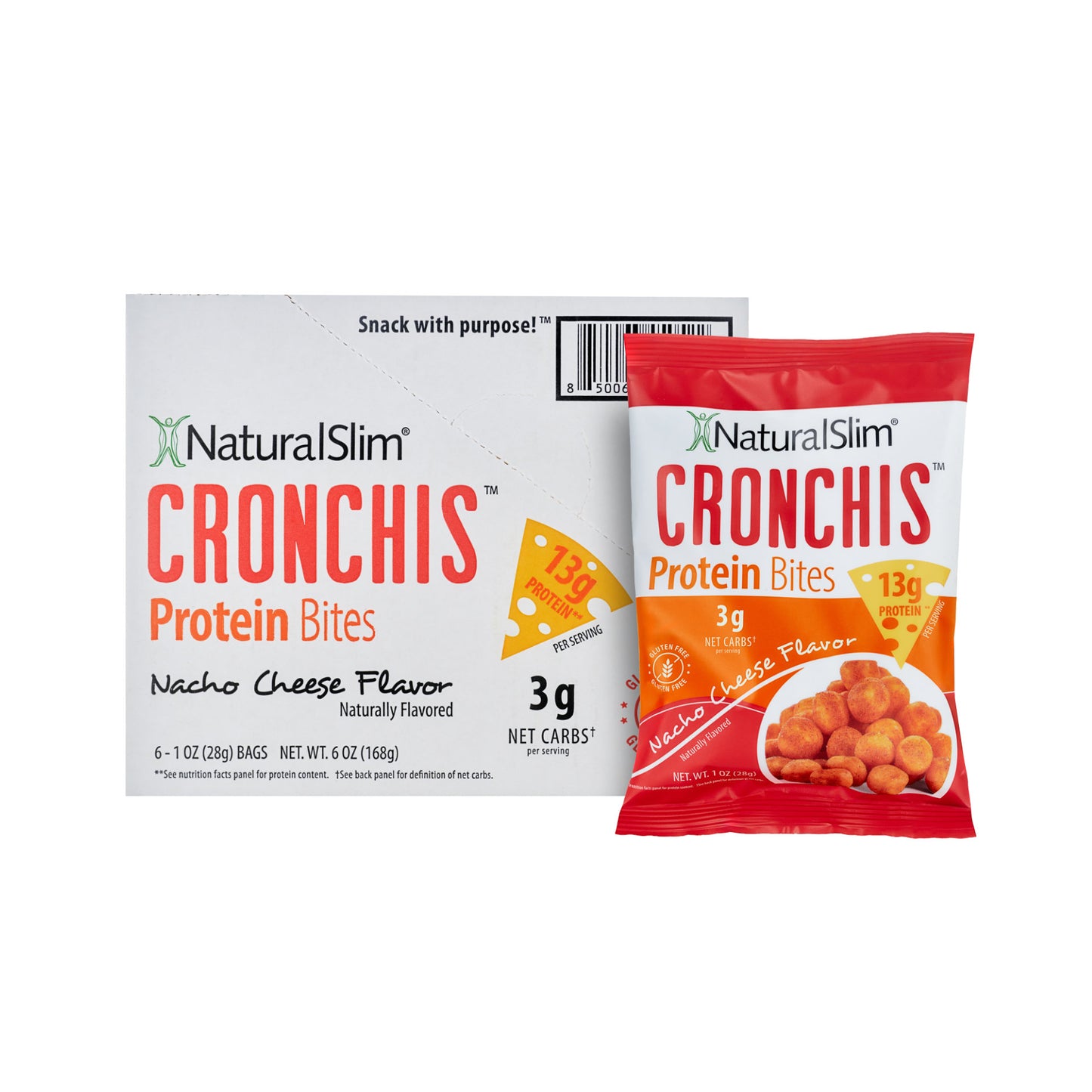 CRONCHIS™ Protein Bites | ¡Snack con Propósito! - NaturalSlim USA