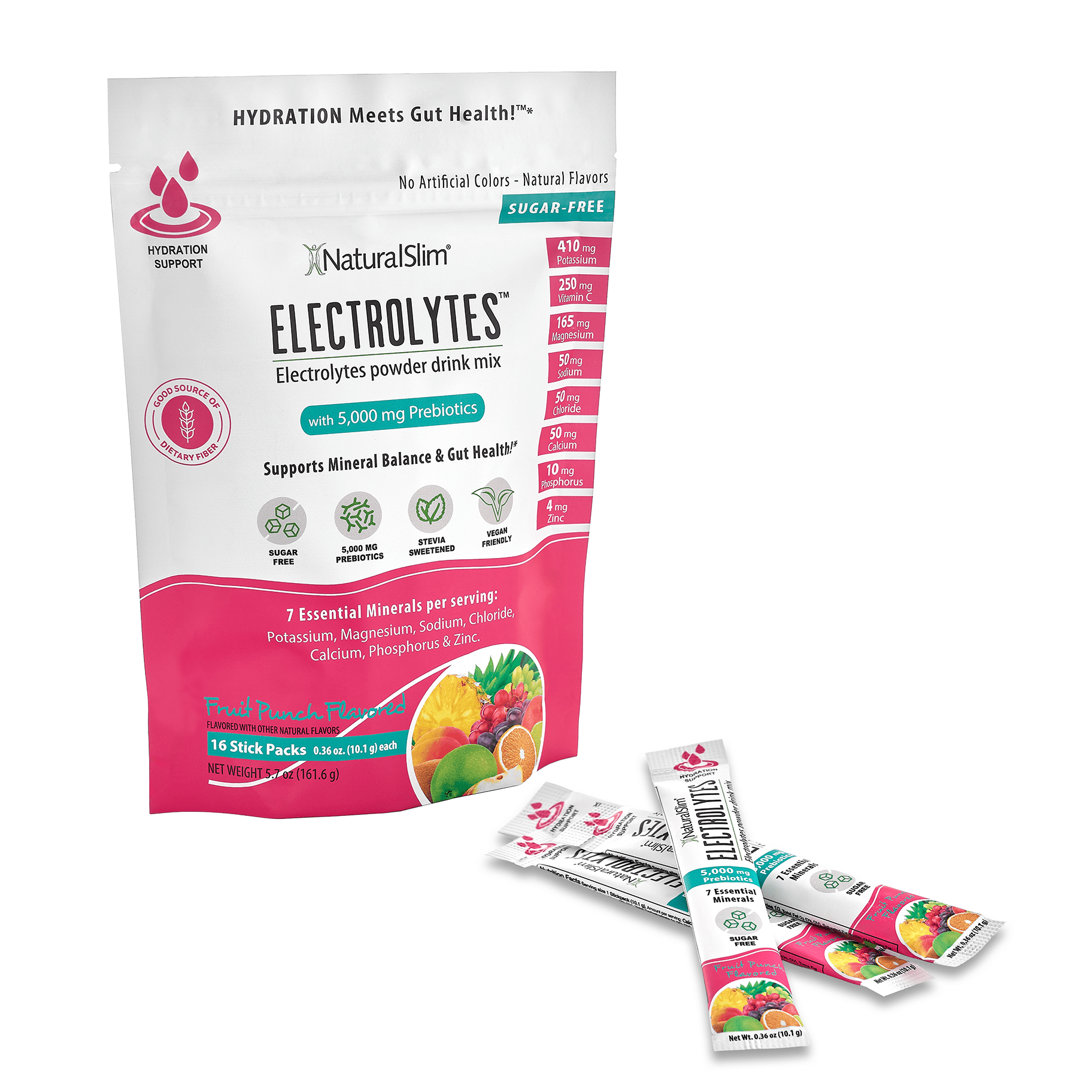 NaturalSlim Electrolytes™ Fruit Punch - NaturalSlim USA