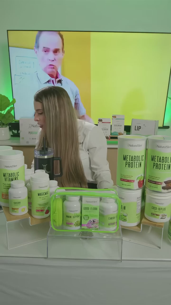 El CANDISEPTIC® Kit es una limpieza interna completa de 28 días. Contiene tres suplementos diseñados para: Reducir el crecimiento excesivo del hongo Candida Albicans Fortalecer las defensas naturales Repoblar el intestino con bacterias beneficiosas Incluye guía de uso y una caja organizadora. En casos severos, puede repetirse. Para mejores resultados, acompáñalo con la Dieta 3x1 y sigue las instrucciones del libro El Poder del Metabolismo. ✅ Adquiérelo en el link de nuestra bio o visita nuestra tienda en lí