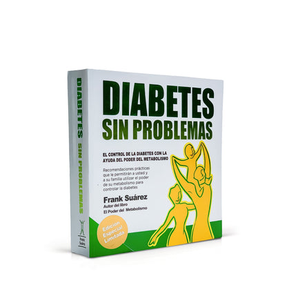 Libro Diabetes Sin Problemas Version Profesional Limitada de Frank Suárez - NaturalSlim USA