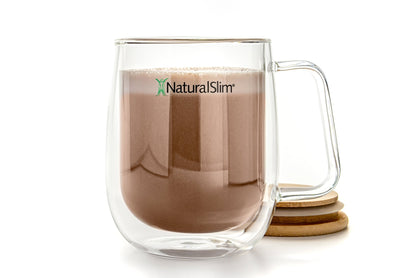 Taza de vidrio de doble pared de NaturalSlim® - NaturalSlim USA