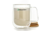 Taza de vidrio de doble pared de NaturalSlim® - NaturalSlim USA
